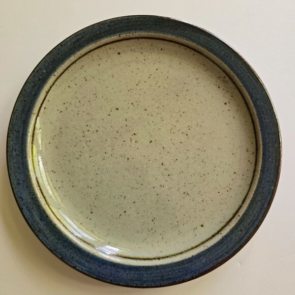 Mariner Stoneware Salad Plate By Otagiri - Picture 1 of 9